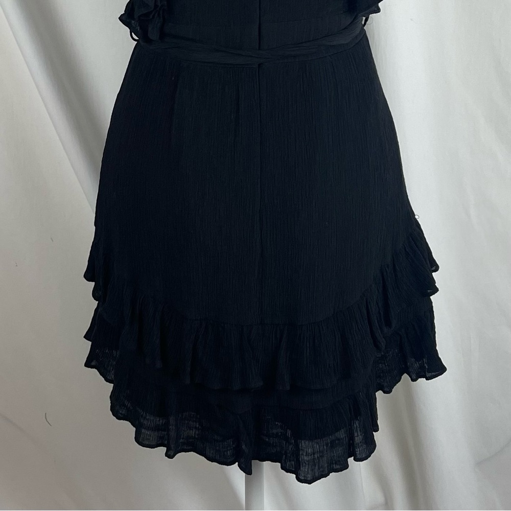 Hello Molly Black Ruffle Dress - Picture 7 of 13